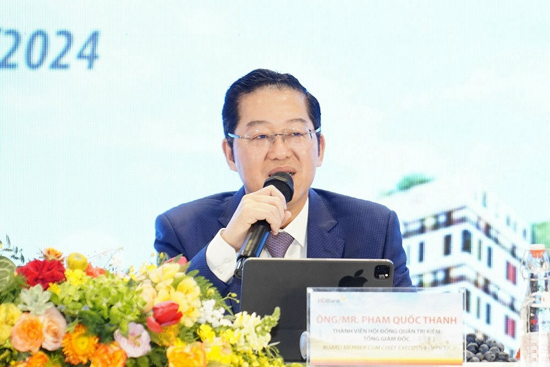 Ông Trần Quốc Thanh, CEO HDBank cho biết