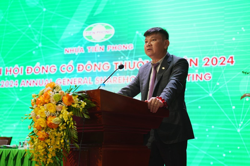 Ông Đặng Quốc Dũng, Chủ tịch HĐQT Công ty Nhựa Tiền Phong