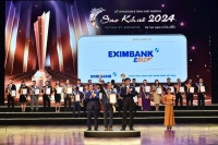 Eximbank vinh dự nhận giải thưởng Sao Khuê 2024