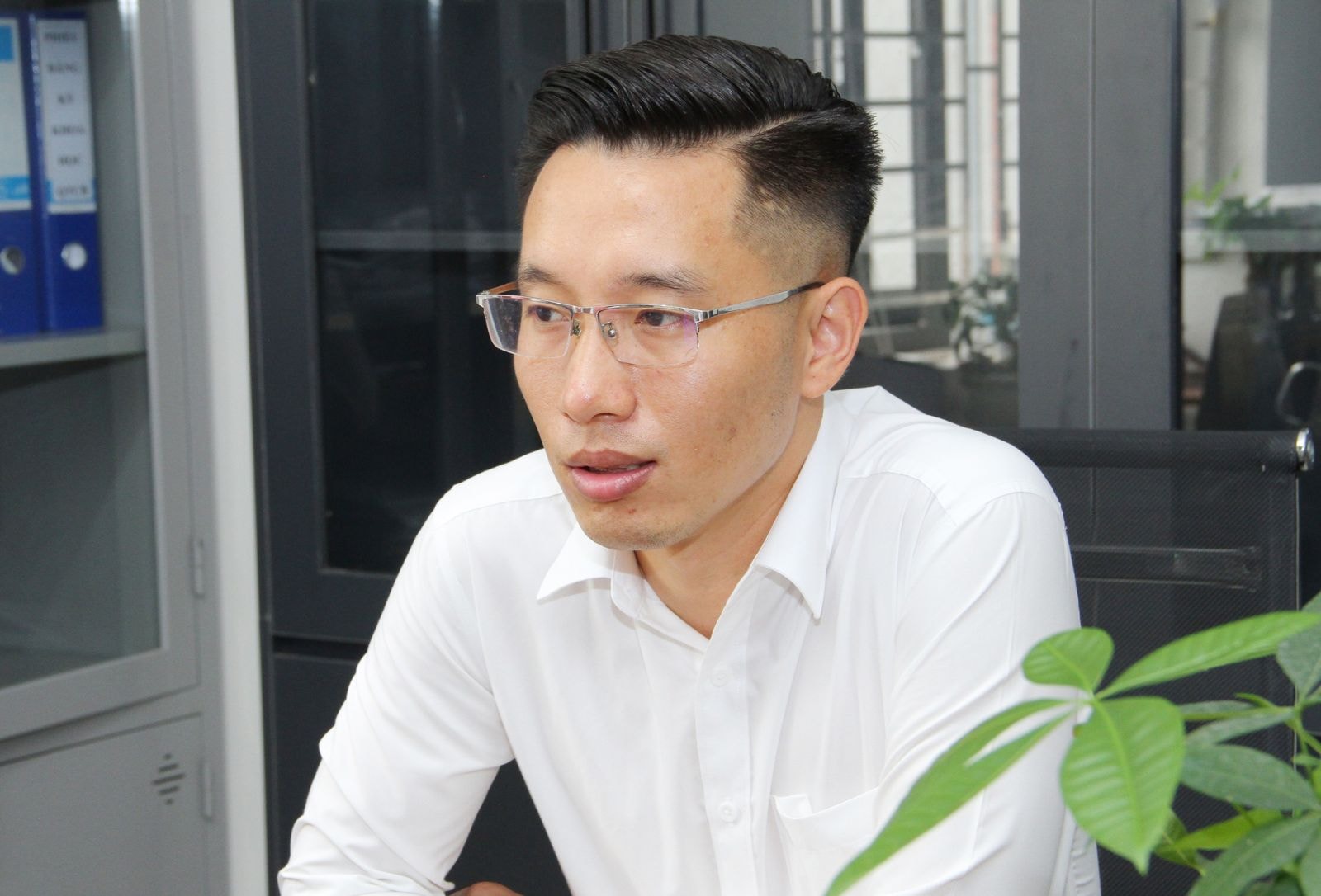Anh Nguyễn Văn Đạt, Giám đốc Công ty CP Đào tạo và Phát triển doanh nghiệp SIC, Chủ nhiệm Câu lạc bộ khởi nghiệp thị xã Quảng Yên, tỉnh Quảng Ninh