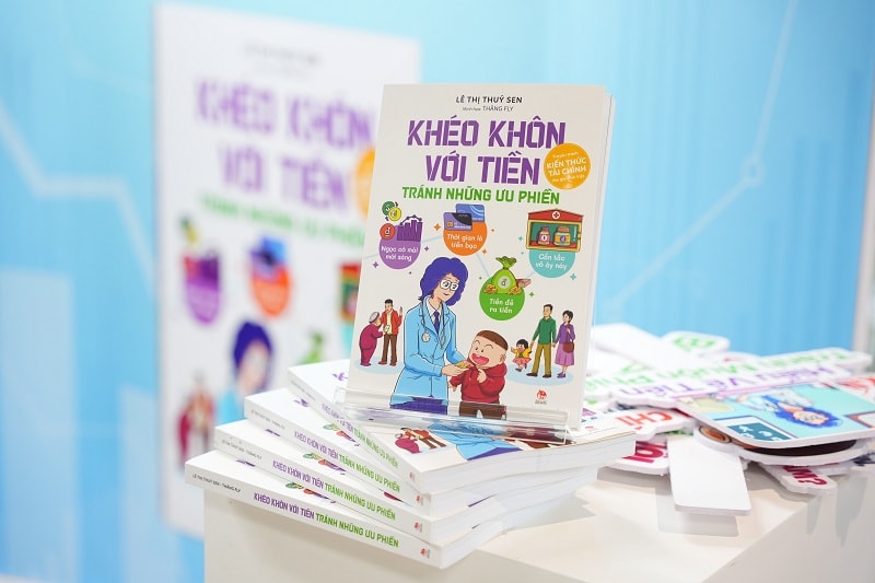 Khéo khôn với tiền, tránh những ưu phiền” luôn nằm trong “Top best seller” (Đứng đầu về bán chạy nhất) của NXB Kim Đồng 