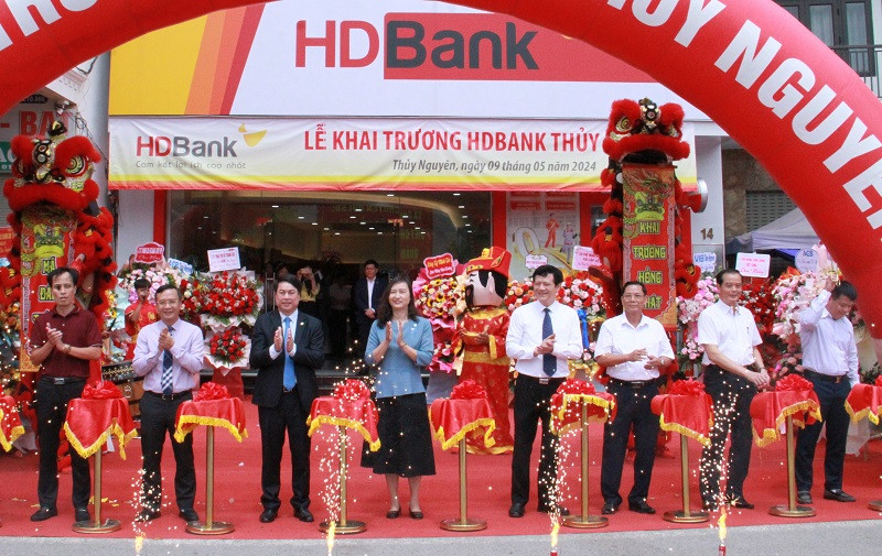 Chi nhánh HDBank Thủy Nguyên chính thức đi vào hoạt động từ ngày 9/5/2024