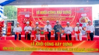 Thành phố Bến Cát: Khởi công dự án nâng cấp tuyến đường từ ngã tư Tiền Giang đến ĐT748