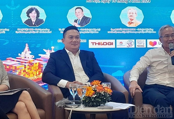 thảo ông Lê Quang Trung, Phó Chủ tịch Hiệp hội Doanh nghiệp Logistics Việt Nam (VLA), Phó Tổng Giám đốc Tổng Công ty Hàng hải Việt Nam.