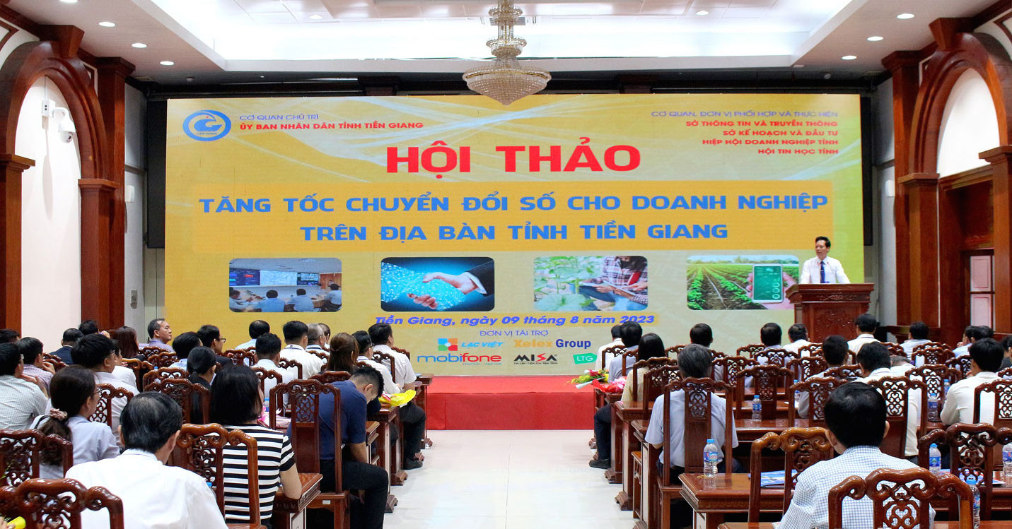 Tiền Giang tăng tốc chuyển đổi số cho doanh nghiệp