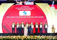 Sonadezi đạt Top 10 Công ty bất động sản công nghiệp năm 2024