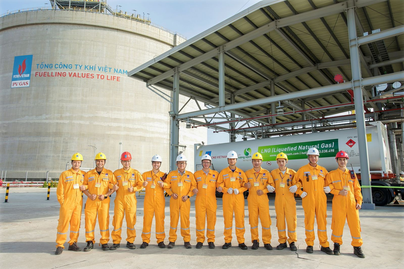 H2. Kỹ sư PV GAS VUNG TAU đồng lòng, đồng sức trong triển khai công việc