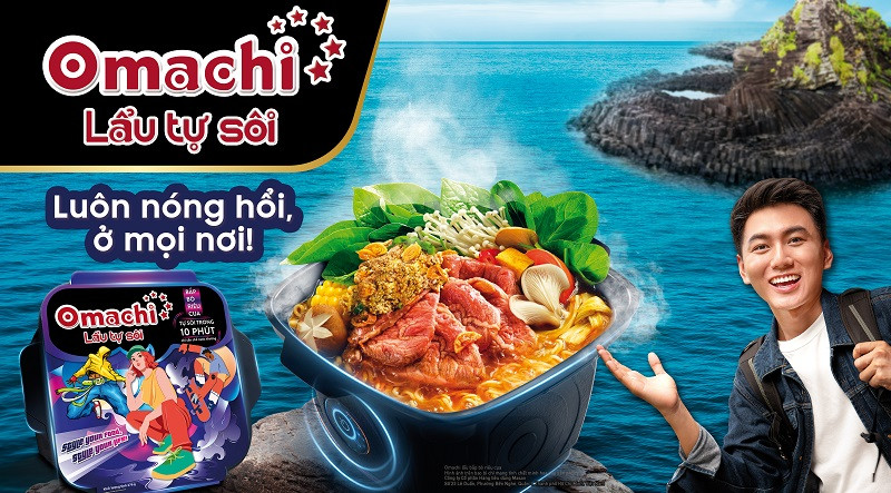 Lẩu tự sôi Omachi của Masan consumer