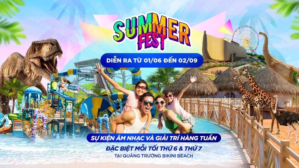 Chuỗi sự kiện Summer Fest tại NovaWorld Phan Thiet diễn ra từ 1/6