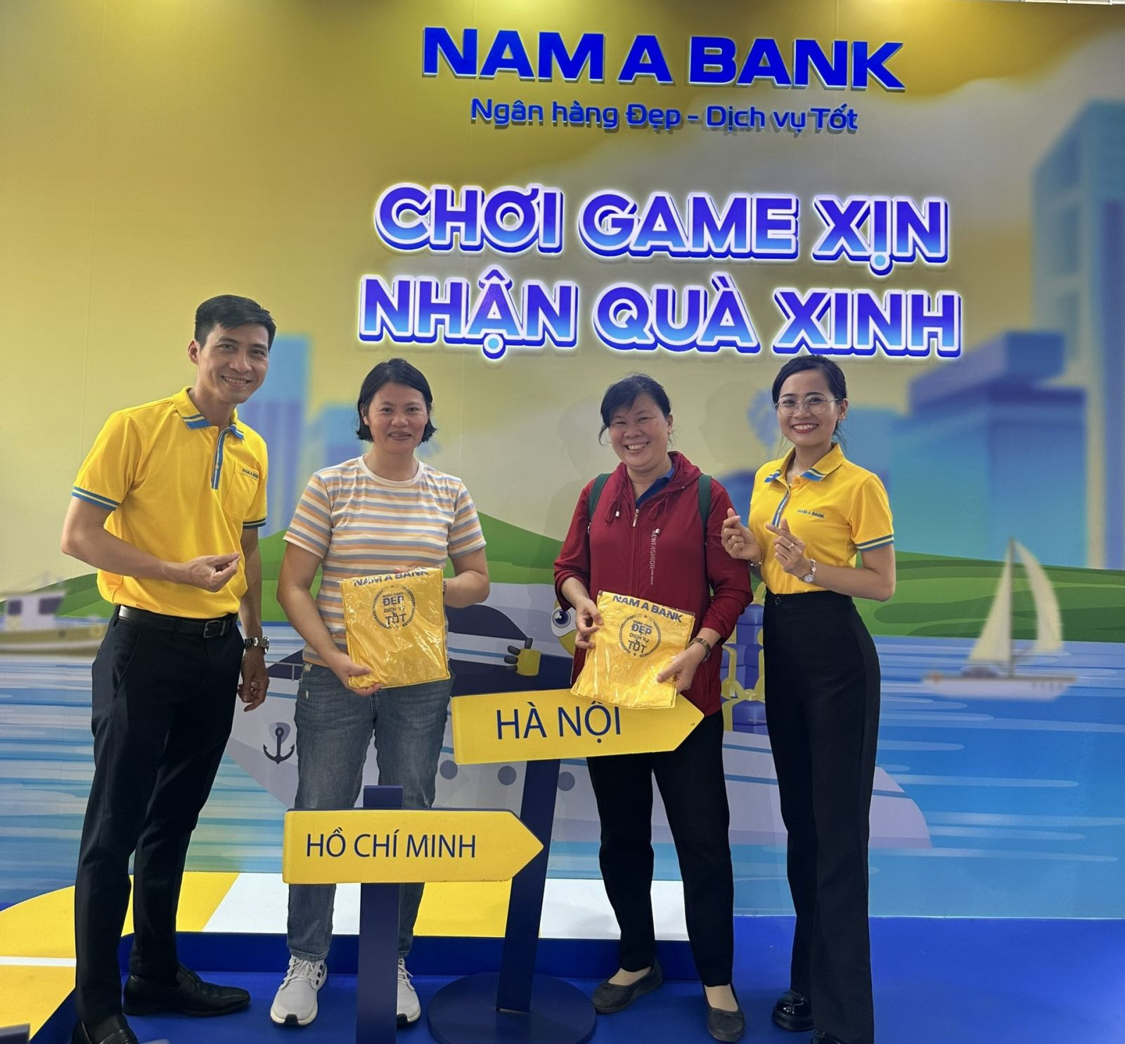 Nam A Bank là đơn vị đồng hành chiến lược tại Lễ hội Sông nước TP.HCM