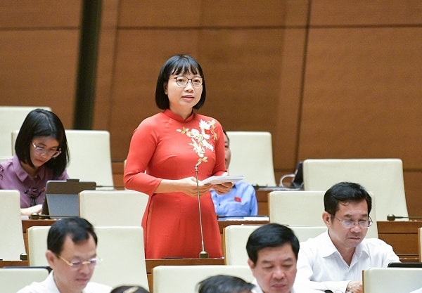 Đại biểu Quốc hội Nguyễn Thị Việt Nga (Đoàn ĐBQH tỉnh Hải Dương).