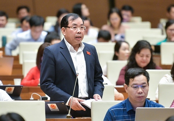 Đại biểu Quốc hội Nguyễn Quang Huân (Đoàn ĐBQH tỉnhBình Dương).