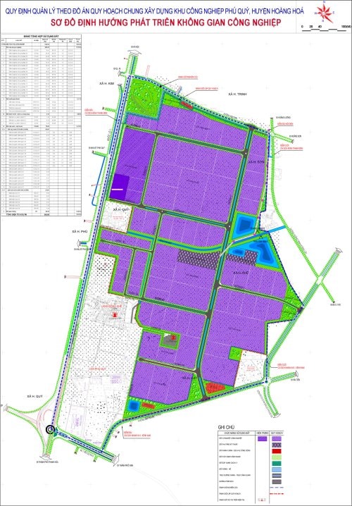 Đồ án quy hoạch chung xây dựng KCN Phú Quý, huyện Hoằng Hóa