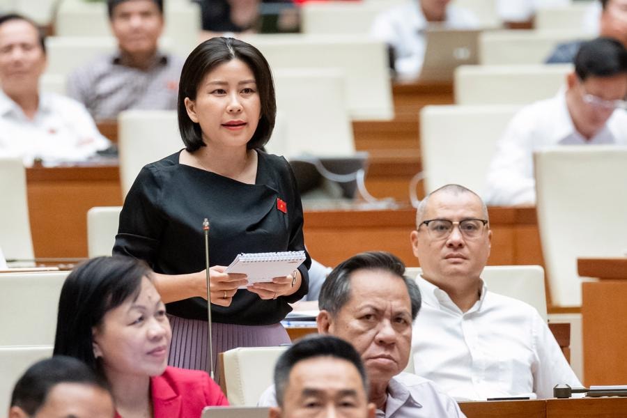 Đại biểu Lê Đào An Xuân, Đoàn tỉnh Phú Yên.