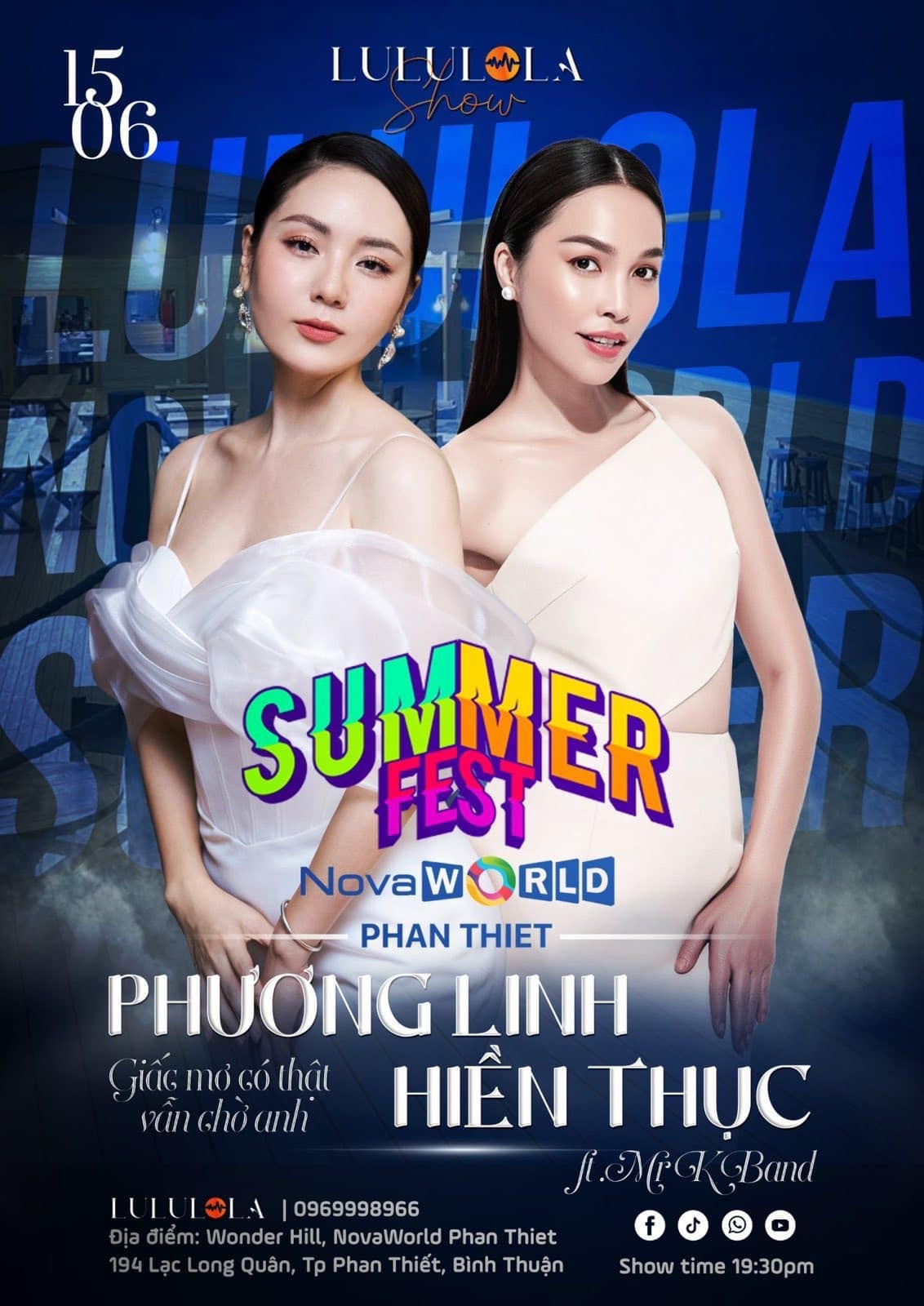 LululoLa Show Giấc mơ có thật, Vẫn chờ anh - sẽ diễn ra tại Wonder Hill, NovaWorld Phan Thiet đêm 15/6
