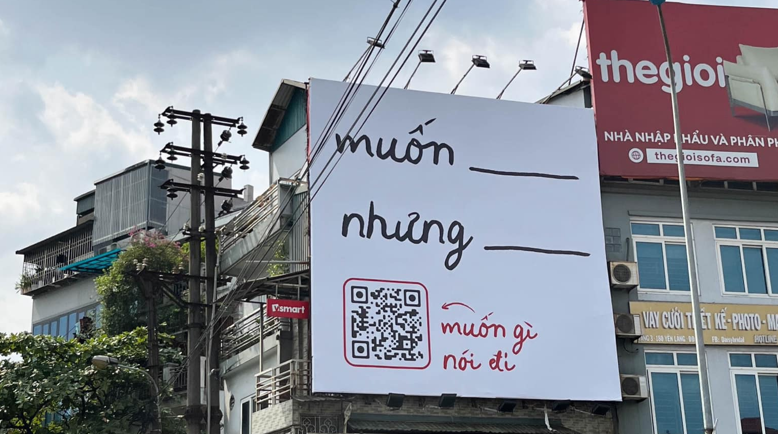 Bảng quảng cáo rất lạ