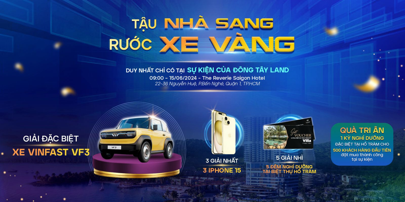 Đông Tây Land tổ chức sự kiện đăng ký quyền chọn mua căn hộ Flex Home thuộc dự án Libera Nha Trang 