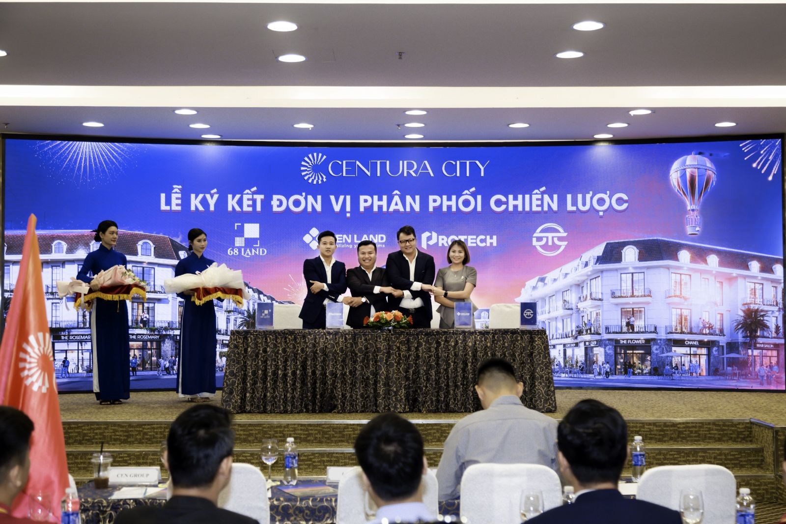 Lễ ký kết hợp tác phân phối dự án Centura City.