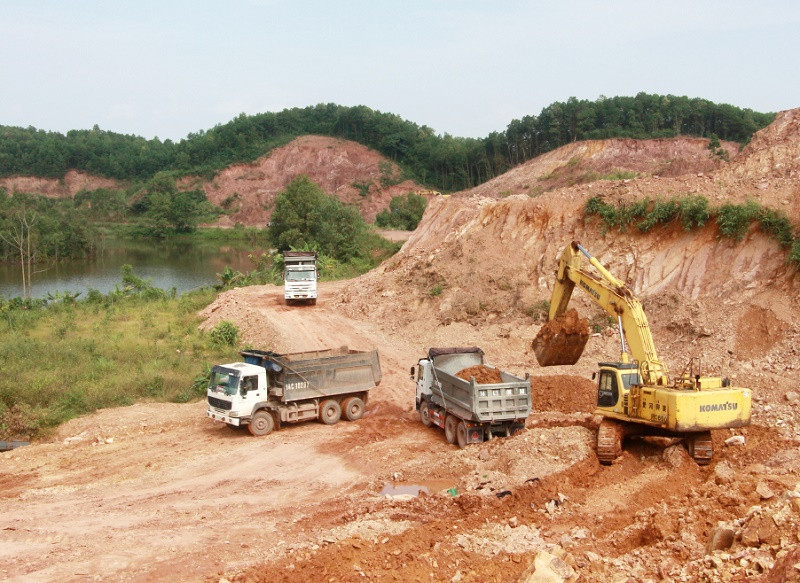 Trên địa bàn tỉnh hiện có khoảng 61 mỏ khoáng sản làm vật liệu xây dựng thuộc quyền cấp phép của UBND tỉnh (Ảnh minh họa)