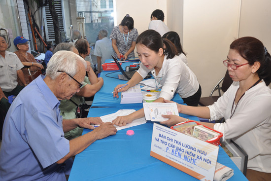 điều chỉnh mức hưởng lương hưu đã và đang góp phần quan trọng nhằm ổn định cuộc sống cho người nghỉ hưu