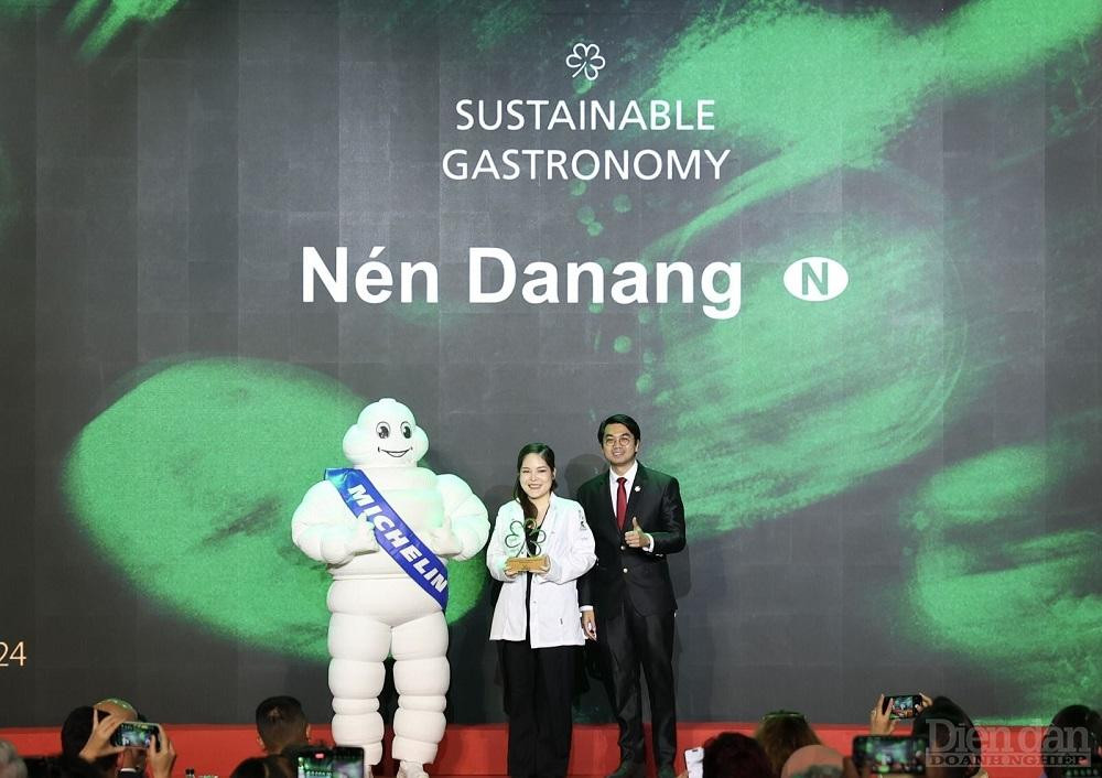 Nhà hàng đầu tiên tại Việt Nam đạt ngôi sao Michelin xanh là nhà hàng Nén Danang - Ảnh: Đình Đại.