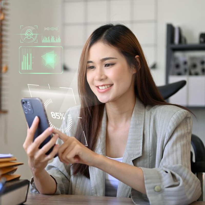 Xác thực bằng sinh trắc học áp dụng cho các giao dịch trực tuyến (online) trên ngân hàng số VCB Digibank với giá trị và hạn mức theo quy định. Với