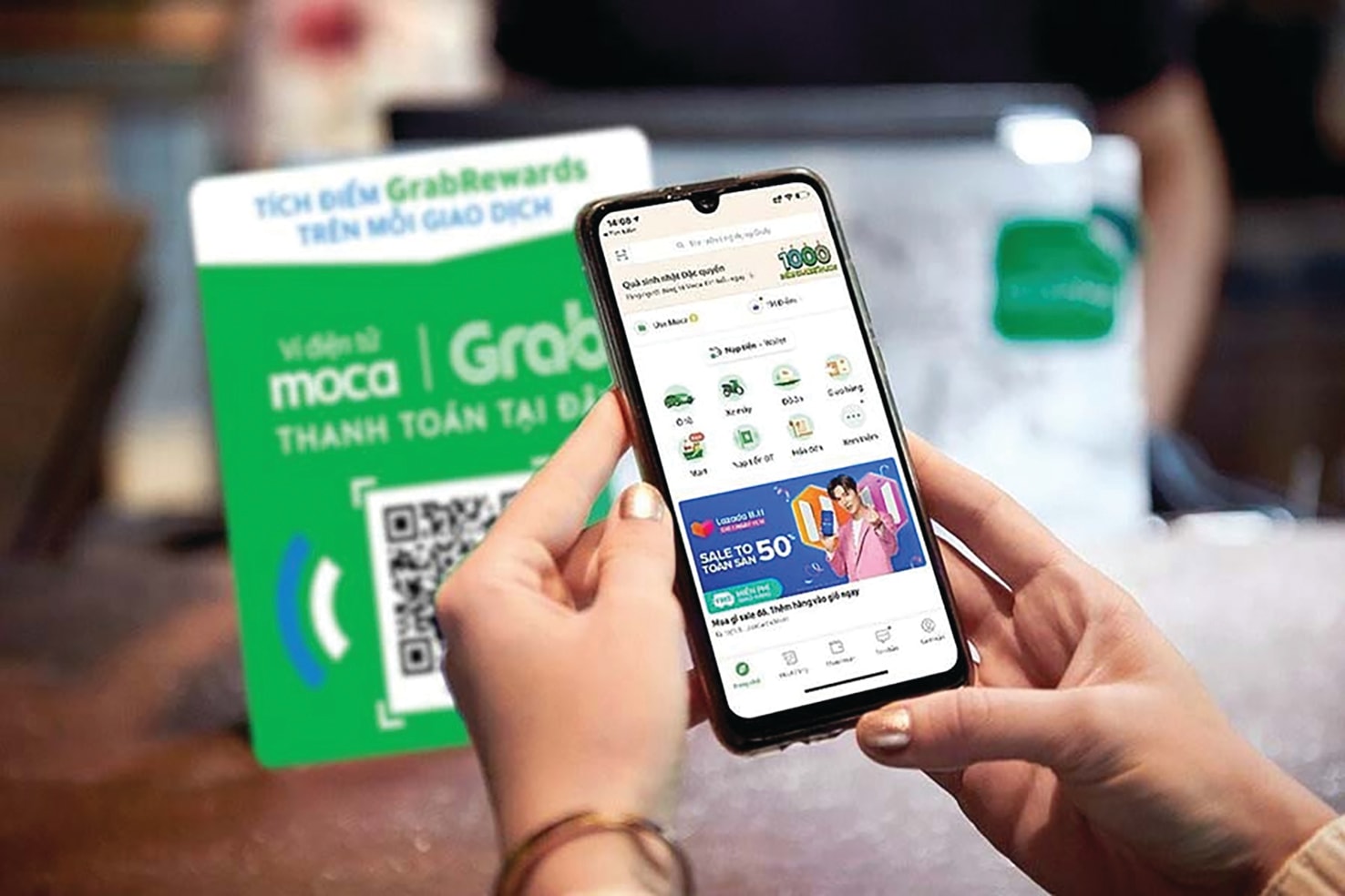  Dịch vụ ví điện tử Moca của ứng dụng gọi xe Grab ngừng hoạt động kể từ 1/7/2024.