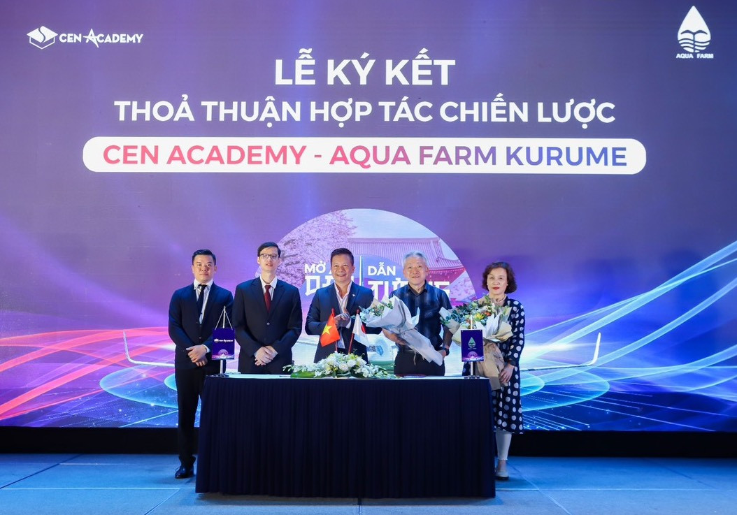 Tại sự kiện, Cen Academy đã ký kết hàng loạt thỏa thuận hợp tác với các đối tác.