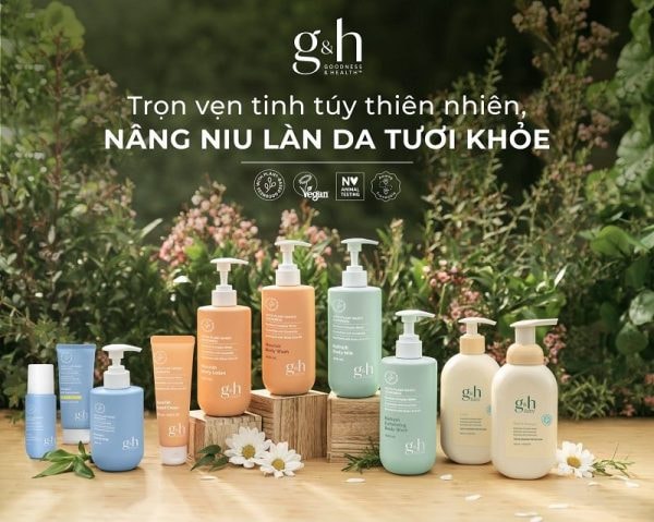 AMWAY VIỆT NAM RA MẮT DÒNG SẢN PHẨM CHĂM SÓC CƠ THỂ G&H MỚI