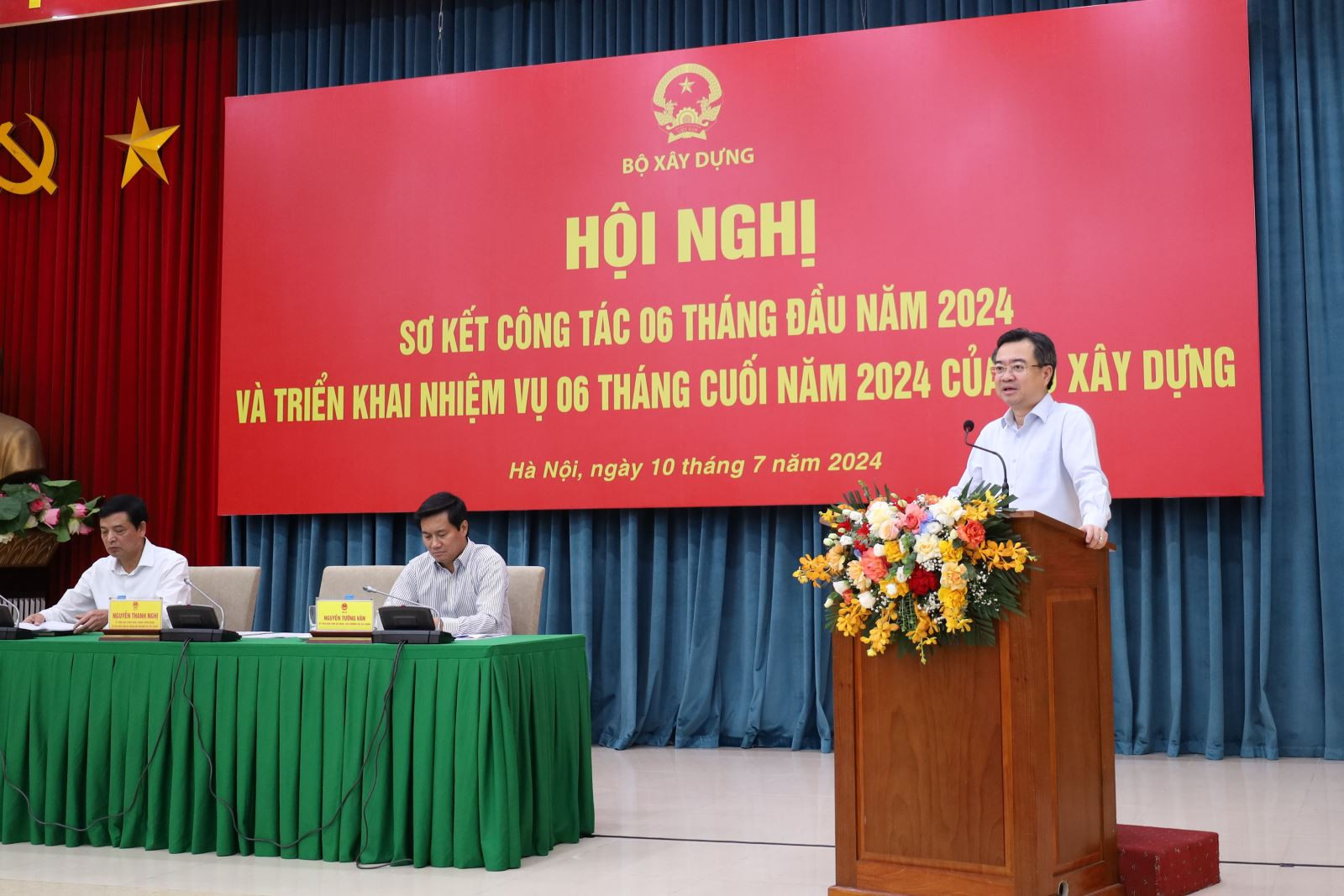 Bộ trưởng Nguyễn Thanh Nghị phát biểu chỉ đạo tại Hội nghị.