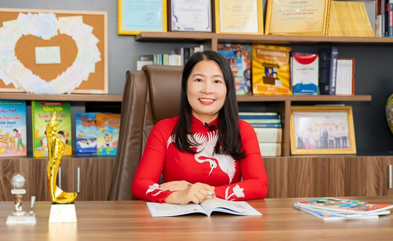 Bà Trịnh Thị Hương, CEO Trạng Nguyên Education