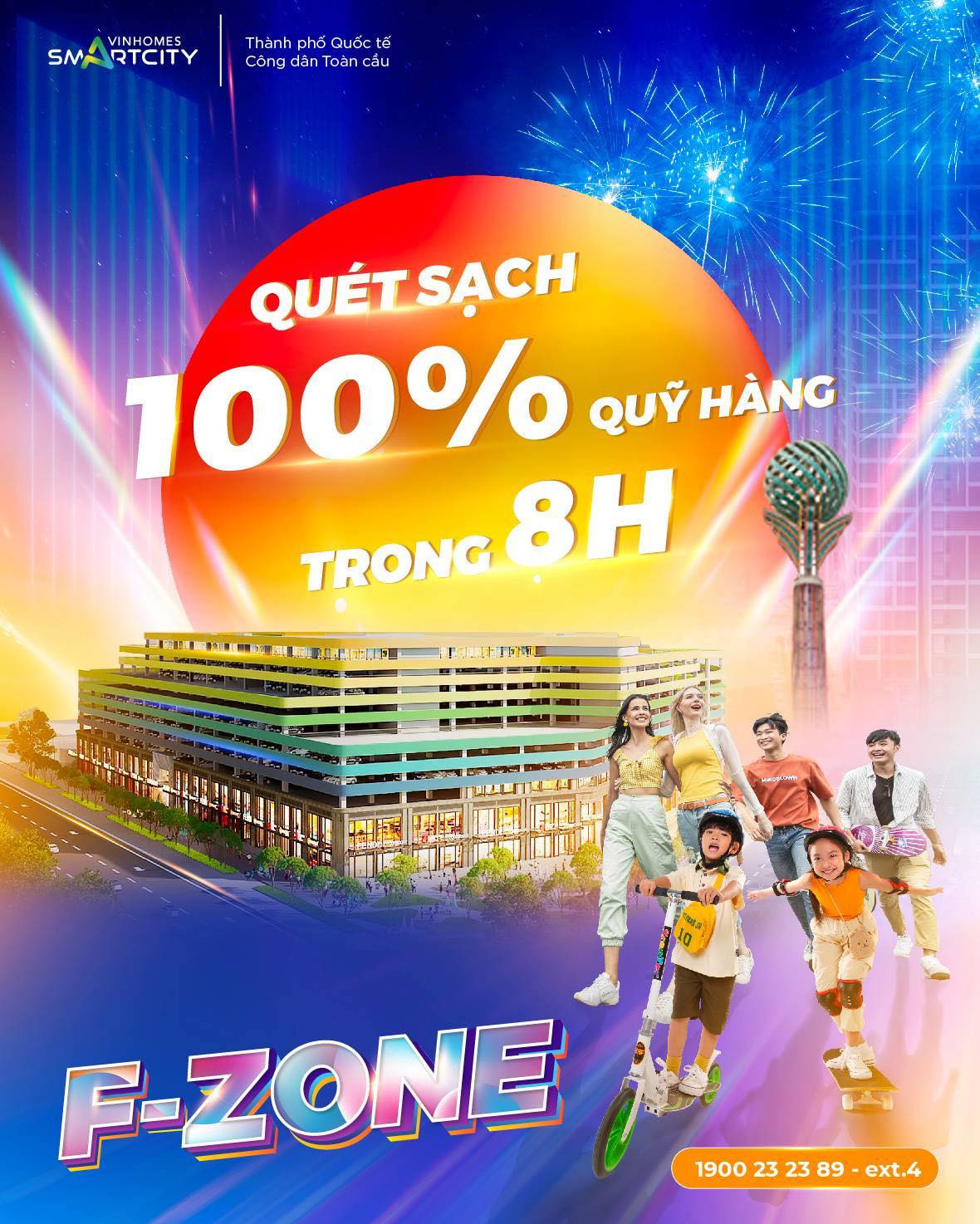 F-Zone - mô hình dịch vụ - vui chơi giải trí mới tạo kỳ tích thanh khoản trên thị trường phía Tây Hà Nội