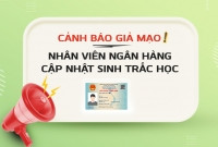 Vietcombank cảnh báo hình thức lừa đảo mạo danh nhân viên ngân hàng hỗ trợ cập nhập sinh trắc học