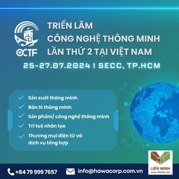 THAM QUAN TRIỂN LÃM CÔNG NGHỆ THÔNG MINH LẦN THỨ 2 TẠI VIỆT NAM - OCTF 2024