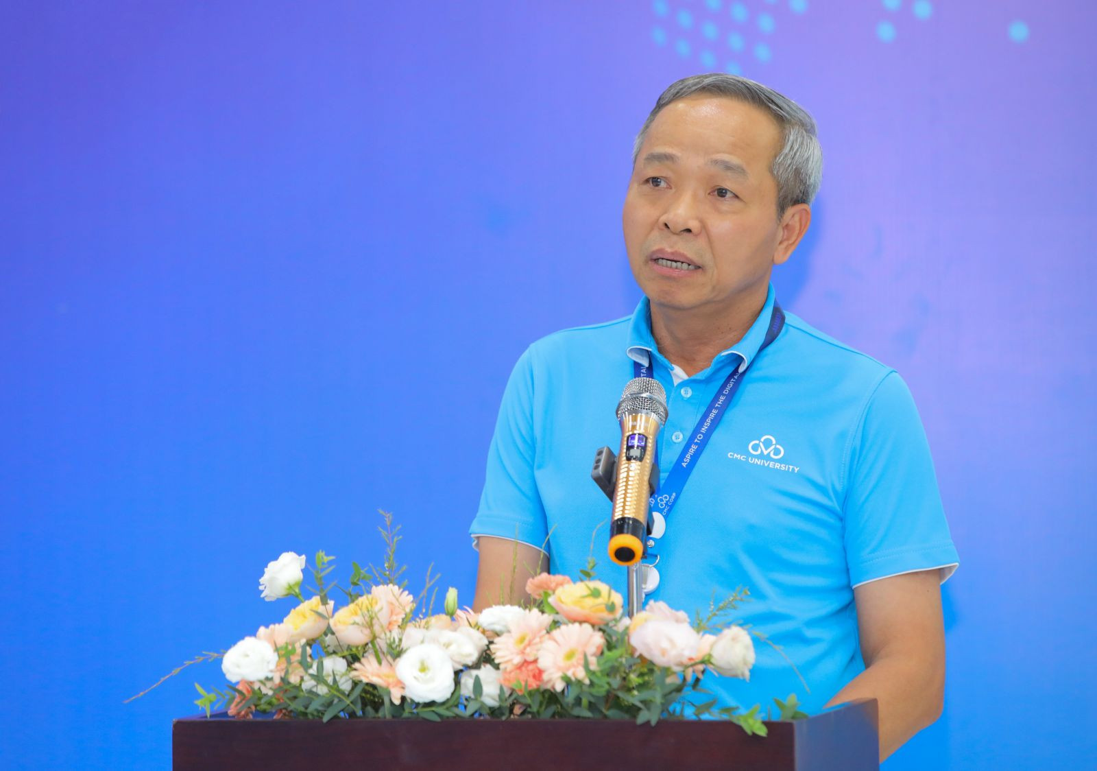 “AI University sẽ là một bước chuyển có tính lịch sử của Trường Đại học CMC” – Chủ tịch Nguyễn Trung Chính nhấn mạnh.