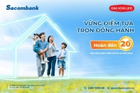 Sacombank dành hơn 5 tỷ đồng hoàn phí cho khách hàng bảo hiểm