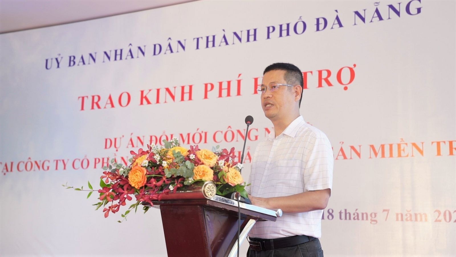 Ông Dương Hoàng Văn Bản – Phó Giám đốc Sở Khoa học và Công nghệ