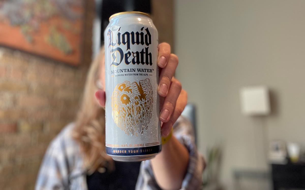 Liquid Death là cái tên rất mới trong làng đồ uống