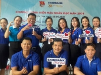 Eximbank tổ chức ngày hội hiến máu “Kết nối cộng đồng, lan tỏa yêu thương”