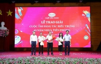 Trao giải cuộc thi sáng tác biểu trưng 65 năm Nhựa Tiền Phong