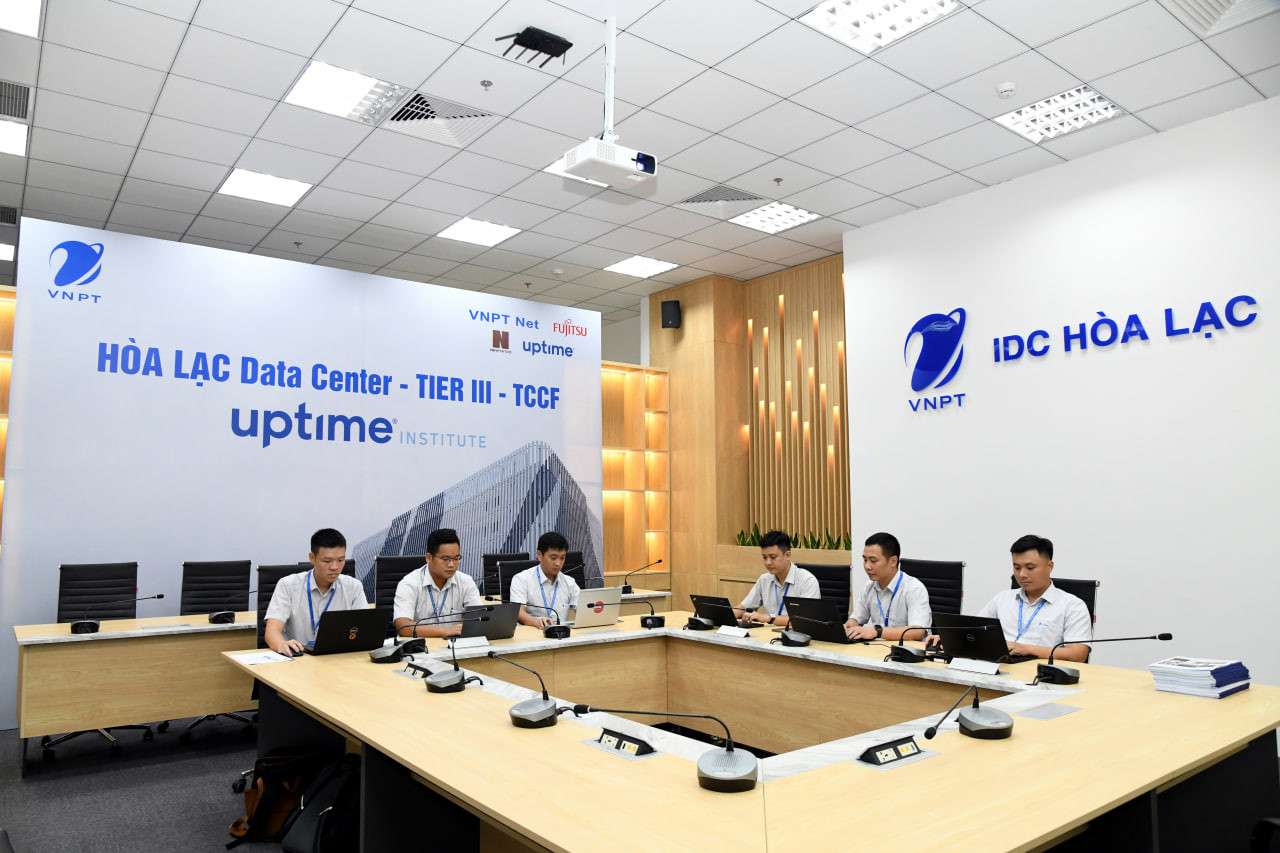 VNPT IDC Hòa Lạc đạt chuẩn Uptime Tier 3 TCCF và TCDD