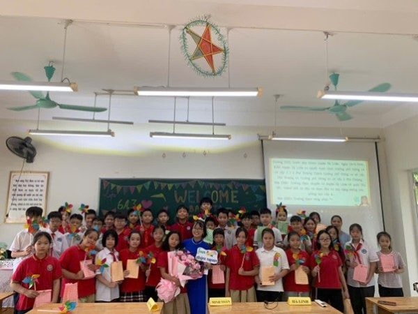Chào đón học sinh khối 6 năm học 2024 – 2025 của trường THCS Phú Thượng