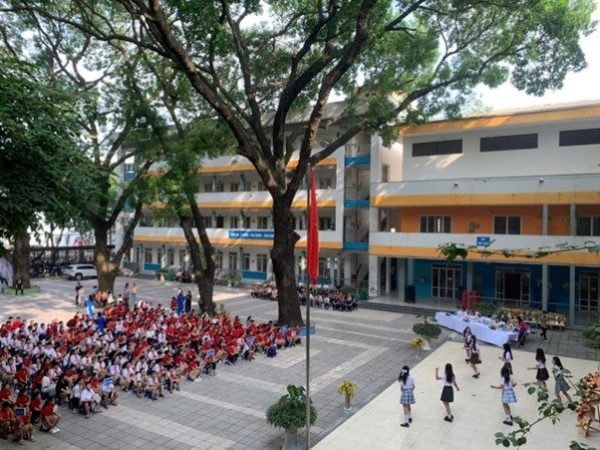 Chào đón học sinh khối 6 năm học 2024 – 2025 của trường THCS Phú Thượng