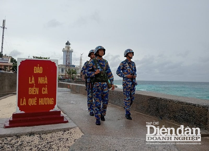 Công tác trực sẵn sàng chiến đấu tại đảo An Bang