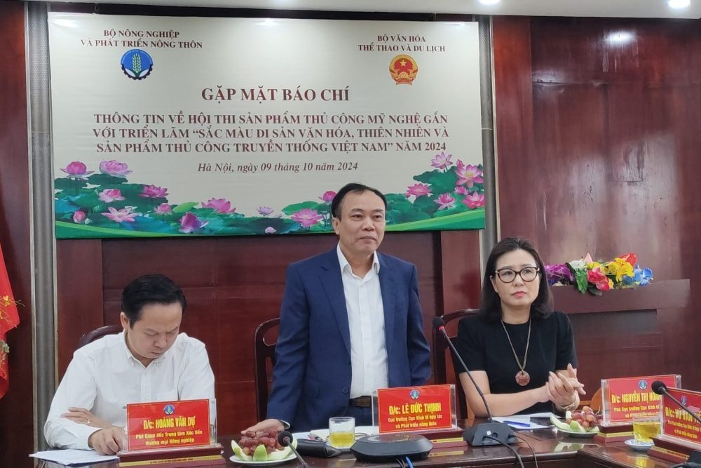 Phát động Hội thi sản phẩm thủ công mỹ nghệ Việt Nam năm 2024