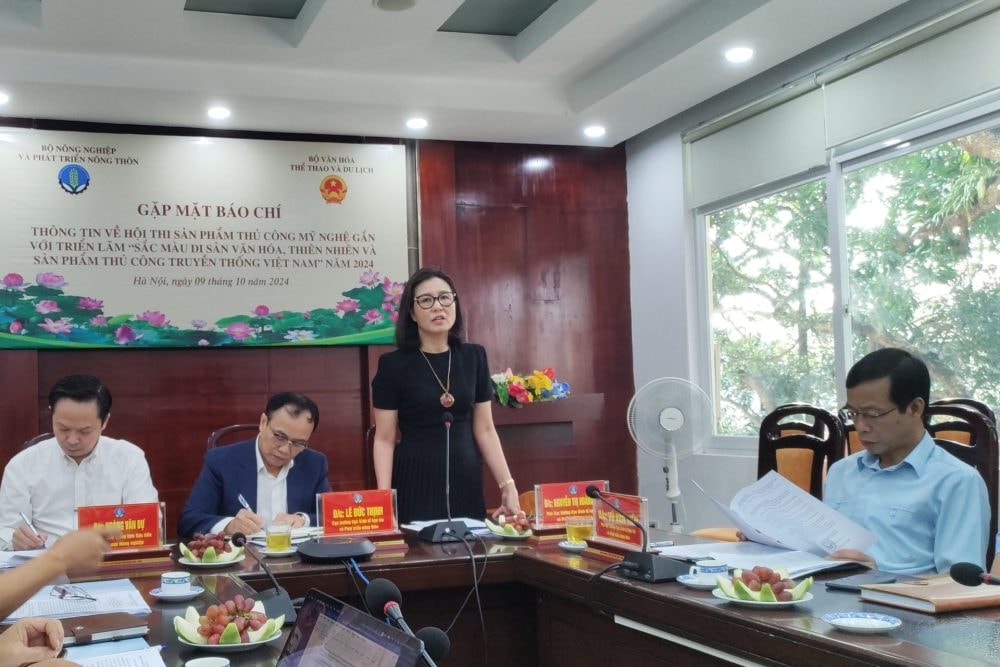 Phát động Hội thi sản phẩm thủ công mỹ nghệ Việt Nam năm 2024