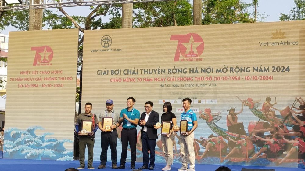 Giải Bơi chải Thuyền rồng Hà Nội mở rộng năm 2024 tôn vinh di sản văn hóa và phát triển du lịch Thủ đô