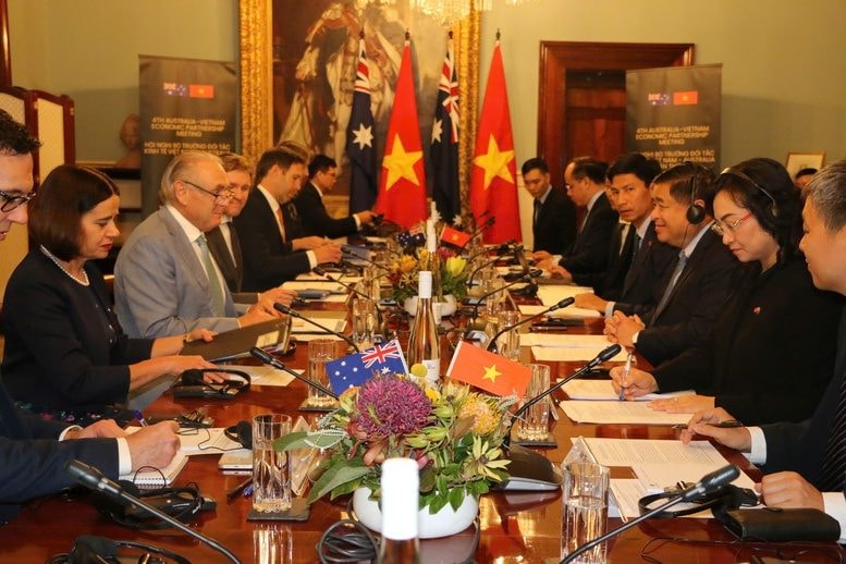 Mở ra hướng phát triển mới cho quan hệ kinh tế Việt Nam-Australia Mở ra hướng phát triển mới cho quan hệ kinh tế Việt Nam-Australia