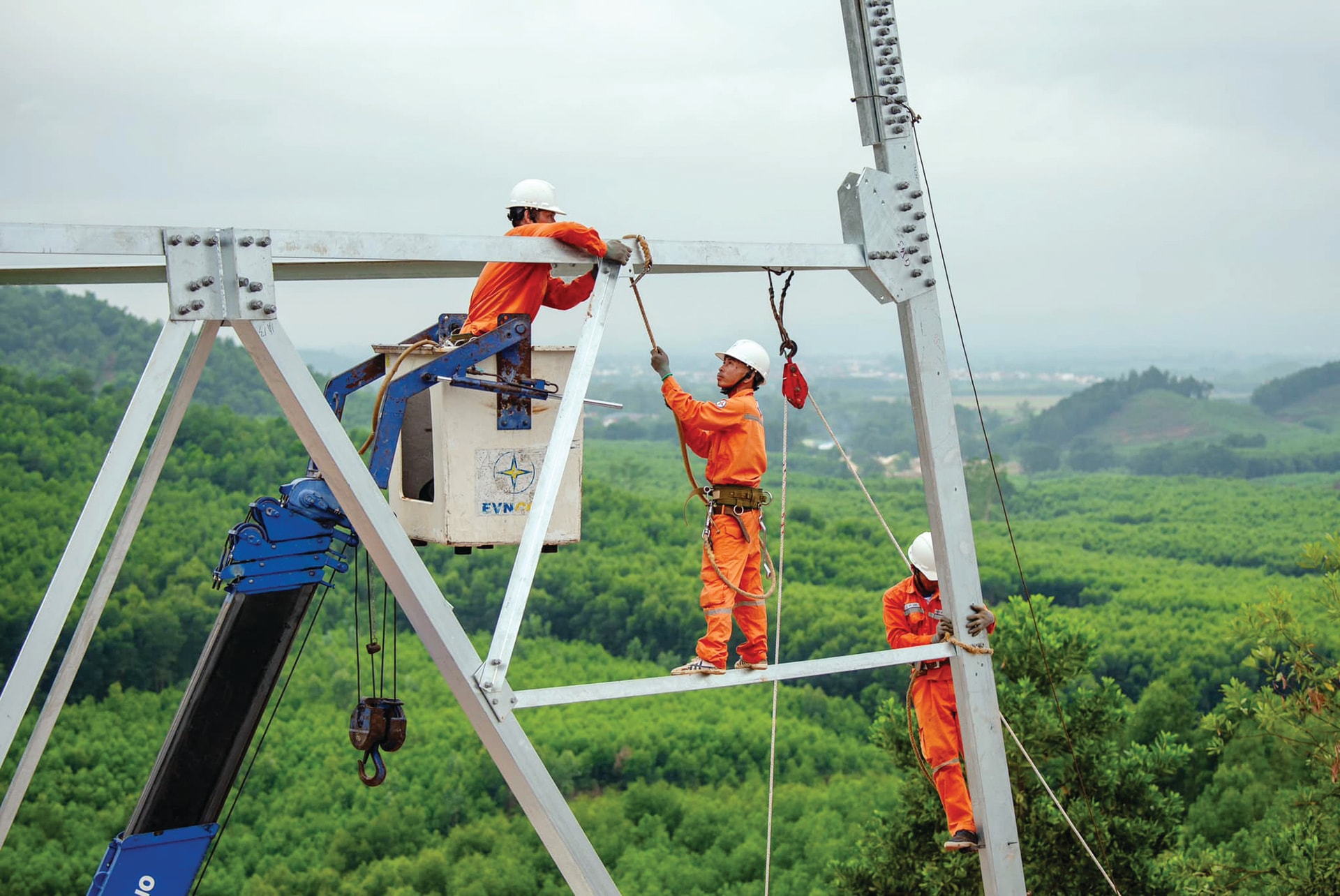 Thi cong duong day 500 kV mach 3_3