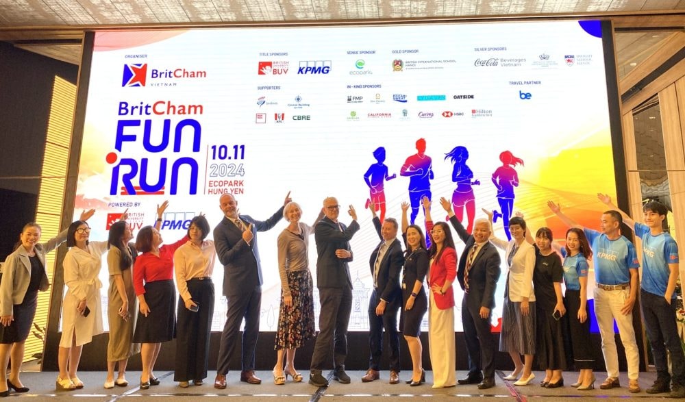 Khởi động Giải chạy BritCham Fun Run 2024